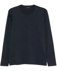 Zanone - Long-Sleeved Crew-Neck T-Shirt - Lyst