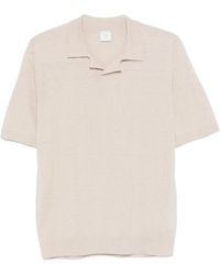 Eleventy - Short-Sleeved Polo-Neck T-Shirt - Lyst