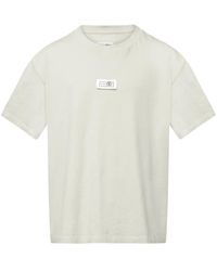 MM6 by Maison Martin Margiela - Numeric Signature T-Shirt - Lyst