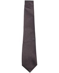 Canali - Gemusterte Seidenkrawatte - Lyst