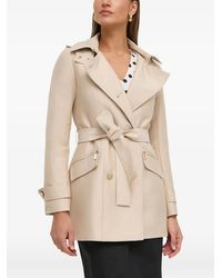 Morgan - Belted Hooded Coat - Lyst