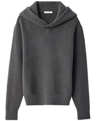 Lemaire - Hooded Sweater - Lyst