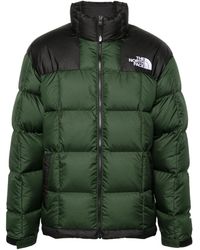 The North Face - Lhotse Colour-block Puffer Jacket - Lyst