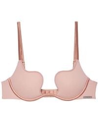 Fleur du Mal - Le Stretch Micro Seduce U-Plunge Bra - Lyst