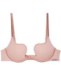 Fleur du Mal - Le Stretch Micro Seduce U-Plunge Bra - Lyst