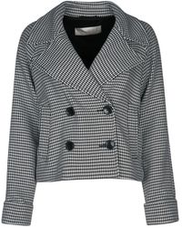 iBlues - Chaqueta con pied de poule y doble botonadura - Lyst