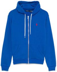 Polo Ralph Lauren - Sudadera con capucha y logo bordado - Lyst