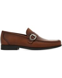 Ferragamo - Gancini Saddle Loafers - Lyst