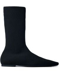 TOTEME - Stivali Con Punta Quadrata - Lyst