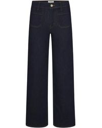 FRAME - Le Slim Palazzo Pocket Jeans - Lyst