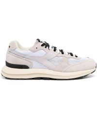 Diadora - Panelled Low-top Sneakers - Lyst
