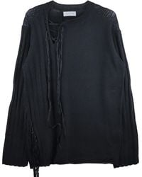 Yohji Yamamoto - Maglione Con Coulisse - Lyst