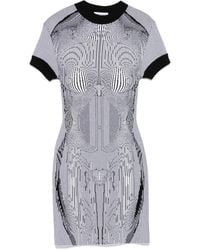 Jean Paul Gaultier - Intarsia Mini-Jurk - Lyst