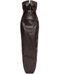 Rick Owens - Uitgesneden Midi-Jurk - Lyst