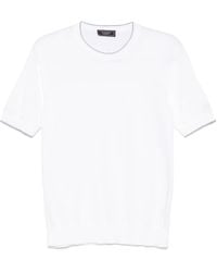 Peserico - Fine-Knit T-Shirt - Lyst