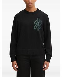Filling Pieces - Embroidered Crew-Neck Sweater - Lyst