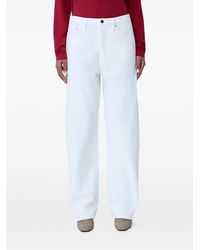 TOTEME - Twisted-Seam Straight-Leg Jeans - Lyst