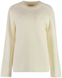 MICHAEL Michael Kors - Wool Crew-Neck Sweater - Lyst