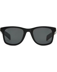 Tod's - Logo Square-Frame Sunglasses - Lyst