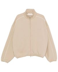 Fear Of God - Zip-Up Track-Detail Sweatshirt - Lyst