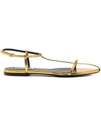 Jil Sander - Cage Sandals - Lyst