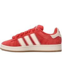 adidas - Suede Leather Three-Stripe Sneakers - Lyst