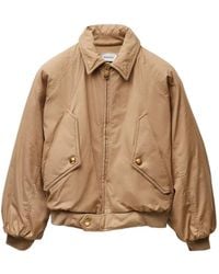 Versace - Embroidered Cotton-Gabardine Blouson - Lyst