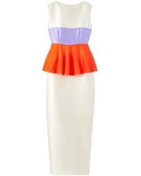 D'Estree - Vestido Cy con detalle de volantes - Lyst