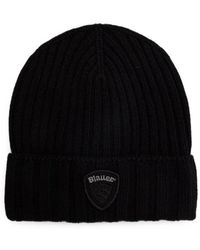 Blauer - Kenwood Ribbed-Knit Beanie Hat - Lyst
