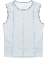 Rag & Bone - Cotton Sleeveless Top - Lyst