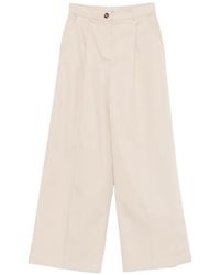 Emme - Pleated Palazzo Pants - Lyst