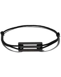 Le Gramme - Ceramic Cord Bracelet - Lyst