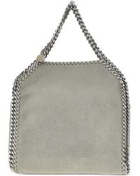 Stella McCartney - Falabella Mini Chain-Trim Tote Bag - Lyst