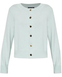 Kate Spade - Cardigan Boutonné En Laine Vierge - Lyst