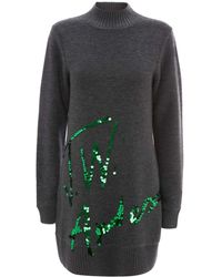 JW Anderson - Abito Corto Con Paillettes - Lyst