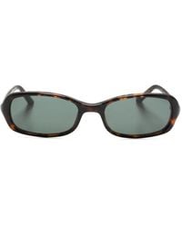 Chimi - Occhiali Da Sole Ovali Con Effetto Tartarugato - Lyst