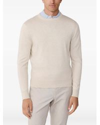 Hackett - Embroidered-Logo Crew-Neck Sweater - Lyst