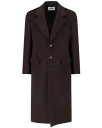 Tonywack - Single-Breasted Notched-Lapel Coat - Lyst