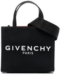 Givenchy - Mini G Canvas Tote - Lyst