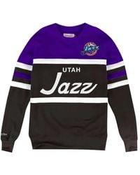 Mitchell & Ness - Utah Jazz Head Coach Sweatshirt - Lyst