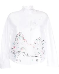 Shiatzy Chen - Renascent Collection Floral-Print Jacket - Lyst