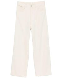 AURALEE - Patch-Pocket Jeans - Lyst