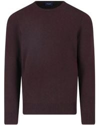 Drumohr - Cashmere Crew-Neck Sweater - Lyst