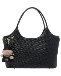 V73 - Cabas Zelda À Design Tissé - Lyst