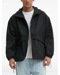 HUGO - Chaqueta con capucha y paneles - Lyst
