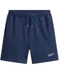 Woolrich - Shorts mit Logo-Print - Lyst