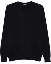 Fedeli - Round-Neck Long-Sleeve Top - Lyst