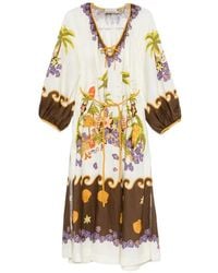 ALÉMAIS - Island Cove Midi Dress - Lyst