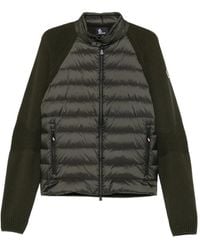 Moncler - Quilted-Panel Padded Jacket - Lyst