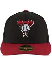 KTZ - 59Fifty Arizona Diamondbacks 2017 Low Profile Authentic Fitted Cap - Lyst